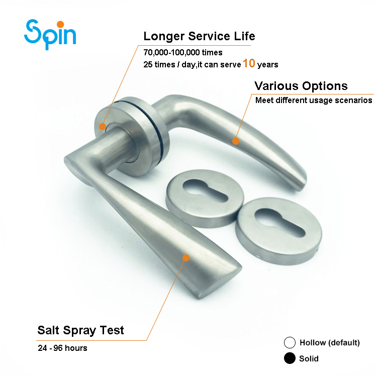 Most Popular Indonesia South Africa Long Plate Door Handle 85*45 Lock Body Mortise Aluminium Door Lock