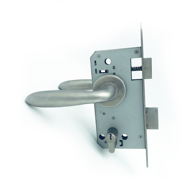 Safety fir anti theft and securit 70mm backset latch and uganda entrance internal lever door handle locks