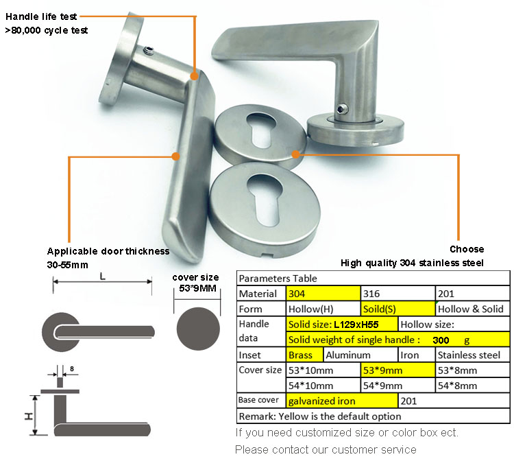 front door handles and locks