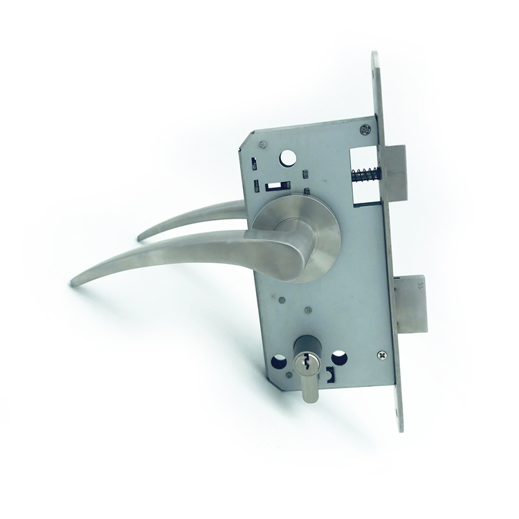 House bedroom black grip handle lock outdoor front door fashion design stainless upvc  black lever door handles locks