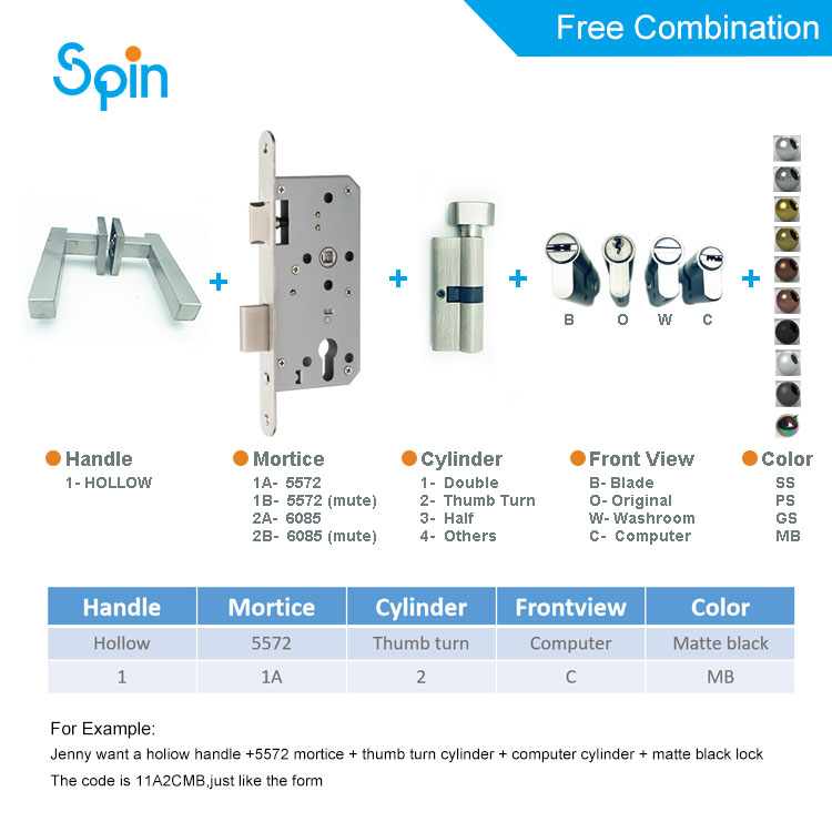 Smart swing tempered copper door handle locks set for sliding glass doors double sided fingerprint mortise lock door lock cylinder with computer keys