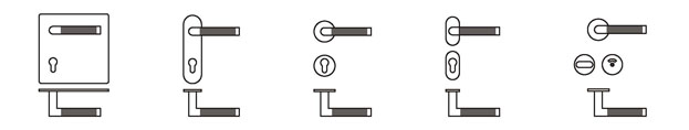 kitchen cupboard wardrobe drawer door handle