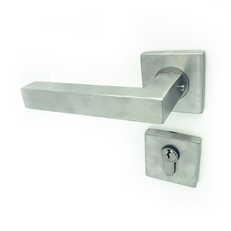 Car closet black interior lever luxury door pull handle scratch protector design handles for wooden doors
