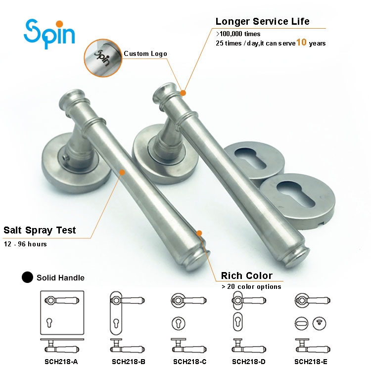 218Glass door back to back towel bar pull handle exterior passage barn door handles turkey swing cylinder handle frameless glass door lock