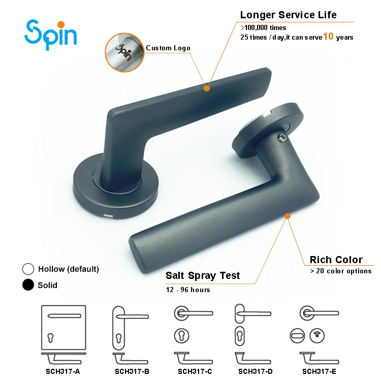 317Glass door back to back towel bar pull handle exterior passage barn door handles turkey swing cylinder handle frameless glass door lock