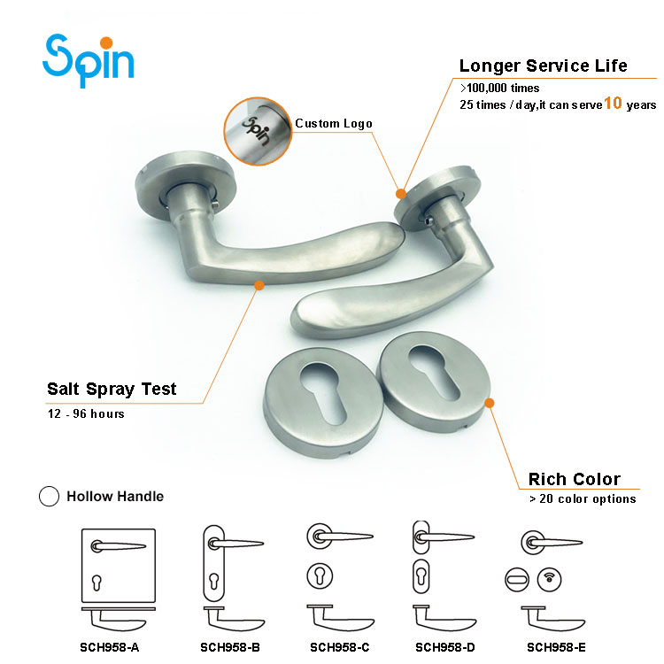 958Glass door back to back towel bar pull handle exterior passage barn door handles turkey swing cylinder handle frameless glass door lock