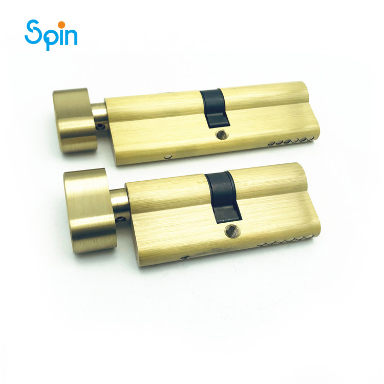 Mortise Door Lock Brass Key Cylinder