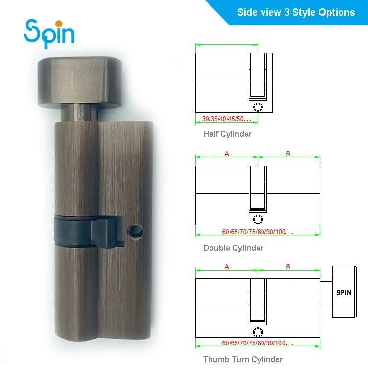 Thumb Turn Door Lock Cylinder