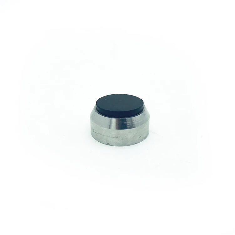 SDS25 Shower Room Glass Hardware sliding doors draught stopper strip stainless steel door stop