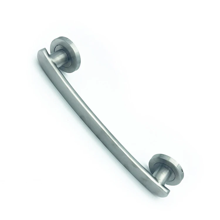 SPH154 Aluminum Partitions Doors Golden Color Luxury Ladder Pull Door Handle for Glass Door