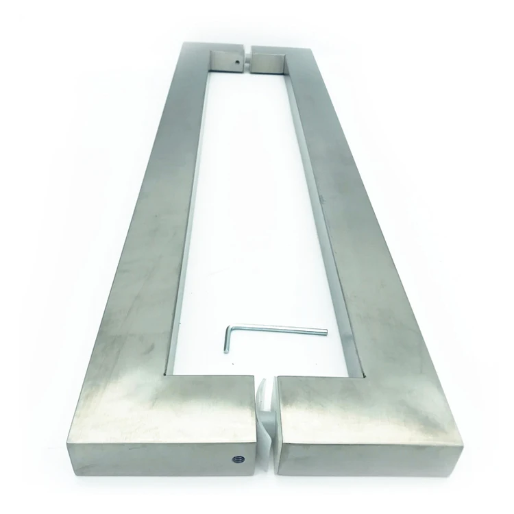 SPH16 Stainless Steel 304 316 Luxury Shower Mirror Glass Door Manufacture Pull Door Handle