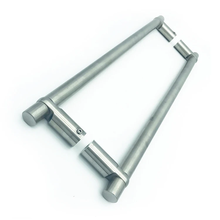 SPH26 Room Towel Bar Combination Cleaning Brush Bar Glass Door Straight Back-to-back Long Pull Handle