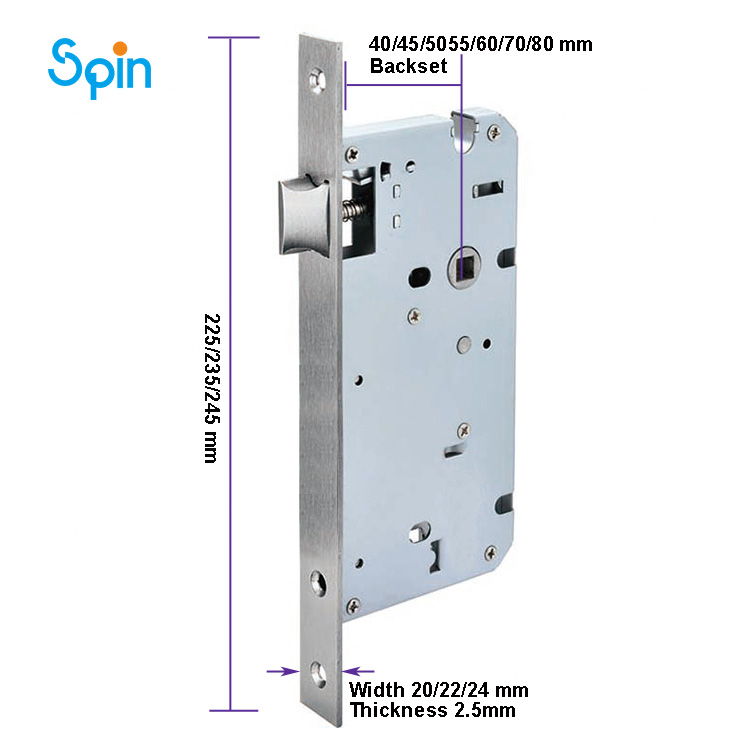 Latch Bolt Mortice Lock Body