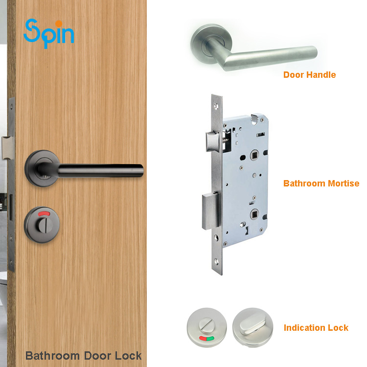 Bathroom Mortice Lock Body