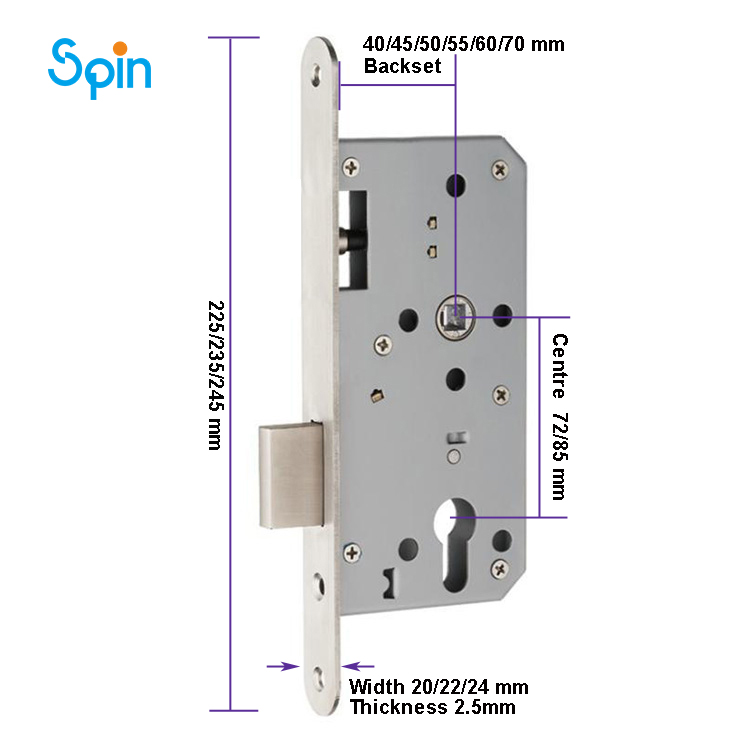 Night Latch Mortice Lock Body